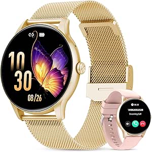 Smart Watch for Women, 1.39'' HD Large Round Screen