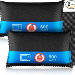 2×400g Car Dehumidifier Bags with Indicator & Non-Slip Mat