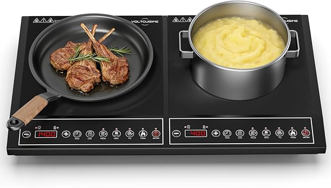 24 Inch Double Induction Cooktop