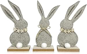 Easter Decoration Indoor Easter Bunny Decoration Large Felt
