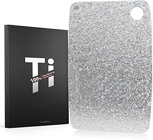 Titanium Chopping Board, 100% Pure Titanium Cutting Board for Kitchens with EPA-Certified