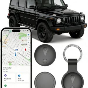 Traceur GPS Voiture, Mini Tracker GPS Voiture Magnétique